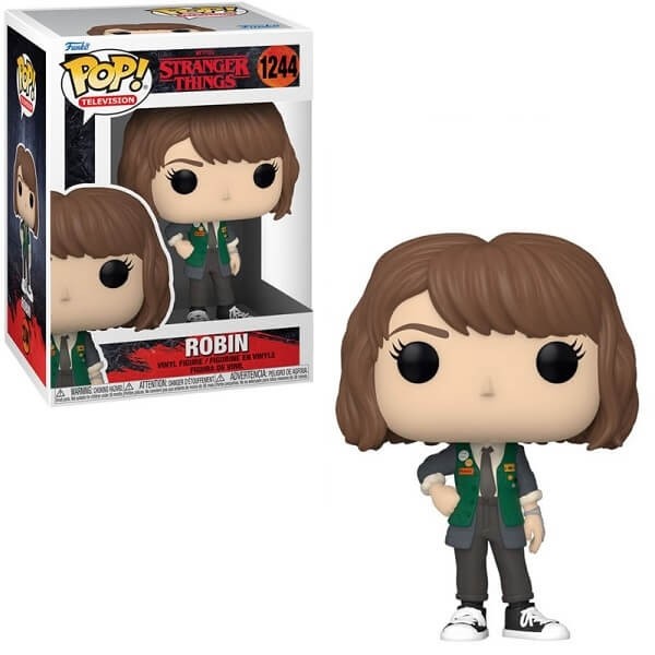 Funko POP Television Stranger Things - Robin 1244 Vinyl Figure 