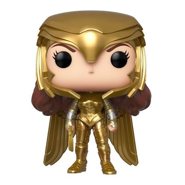 Funko POP Wonder Woman 1984 (Gold Power Pose) 323 Vinyl Figure 