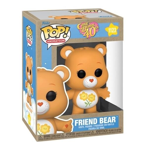 Funko POP Care Bears - Friend Bear 1123 Vinyl Figure Earth Day Special Edition