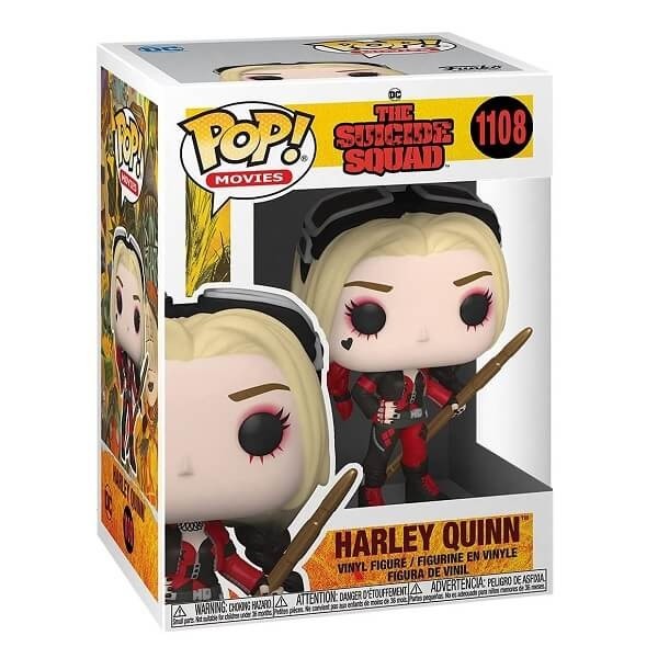 Funko POP Heroes The Suicide Squad - Harley Quinn (Bodysuit) 1108 Vinyl Figure