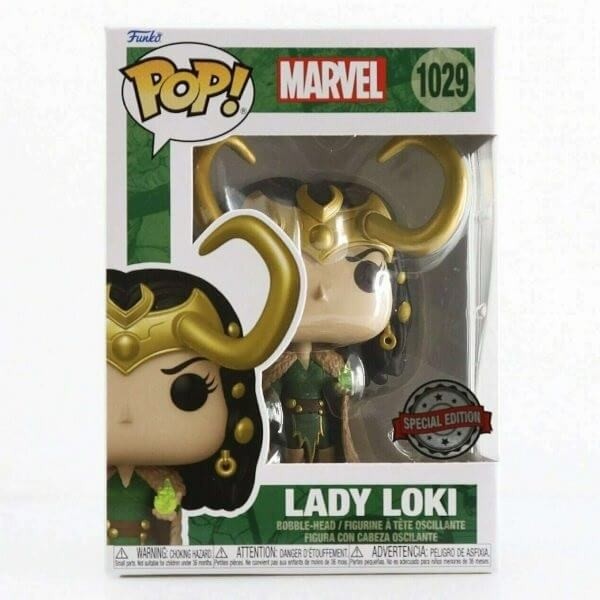 Funko POP Marvel - Lady Loki 1029 Bobble-Head Special Edition