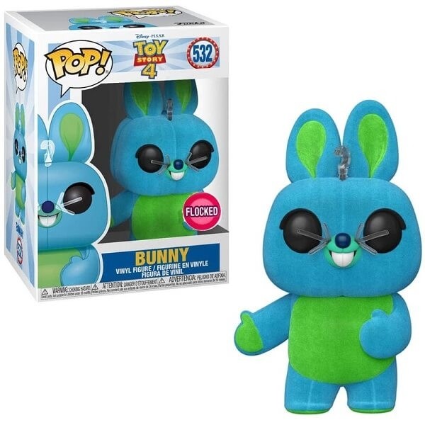Funko POP Disney Toy Story 4 - Bunny 532 Vinyl Figure Flocked Exclusive