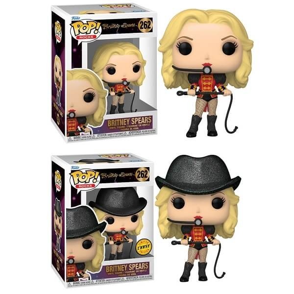 Funko POP Bundle of 2: Britney Spears (The Circus) & Chase 262 