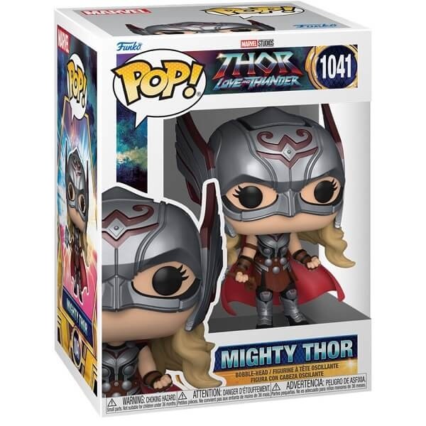 Funko POP Marvel Thor Love and Thunder - Mighty Thor 1041 Bobble-Head