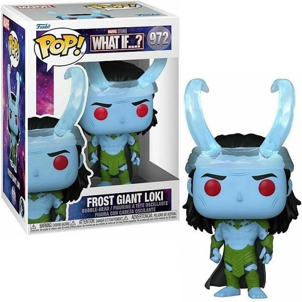 Funko POP Marvel What If? - Frost Giant Loki 972 Bobble-Head