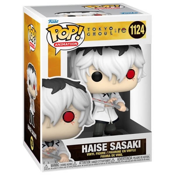 Funko POP Animation Tokyo Ghoul Re - Haise Sasaki 1124 Vinyl Figure