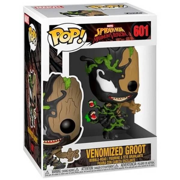 Funko POP Marvel - Venomized Groot 601 Bobble-Head
