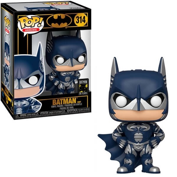 Funko POP Heroes Batman 80th Anniversary - Batman (1997) 314 Vinyl Figure 