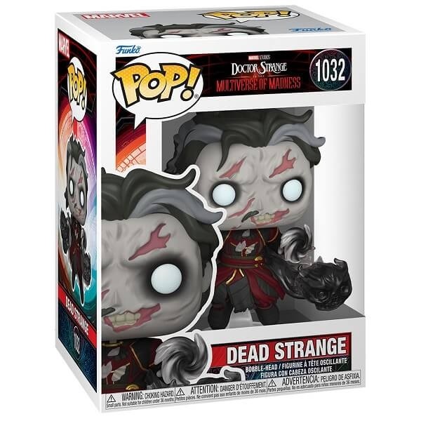 Funko POP Marvel Doctor Strange in the Multiverse of Madness - Dead Strange 1032 Bobble-Head