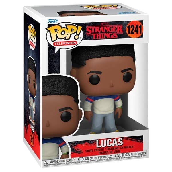Funko POP Television Stranger Things - Lucas 1241 Vinyl Figure