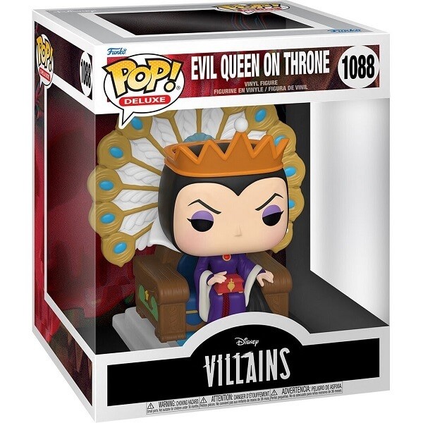 Funko POP Deluxe Disney Villains - Evil Queen on Throne 1088 Vinyl Figure
