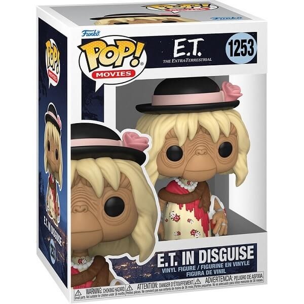Funko POP Movies E.T. The Extraterrestrial - E.T in Disguise 1253 Vinyl Figure 