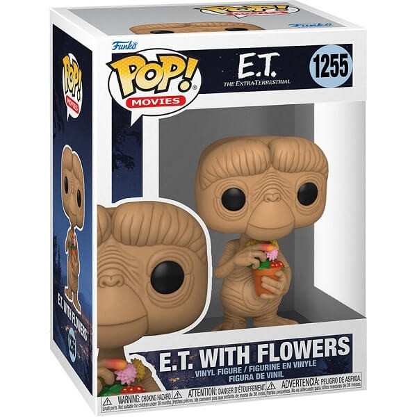 Funko POP Movies E.T. The Extraterrestrial - E.T with Flowers 1255 Vinyl Figure 