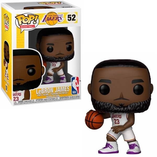 Funko POP Basketball L.A. Lakers - LeBron James 52 Vinyl Figure 