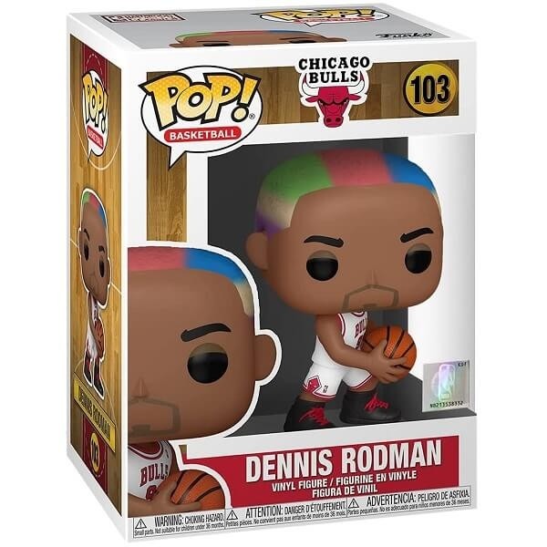 Funko POP Basketball Chicago Bulls - Dennis Rodman 103 Vinyl Figure 
