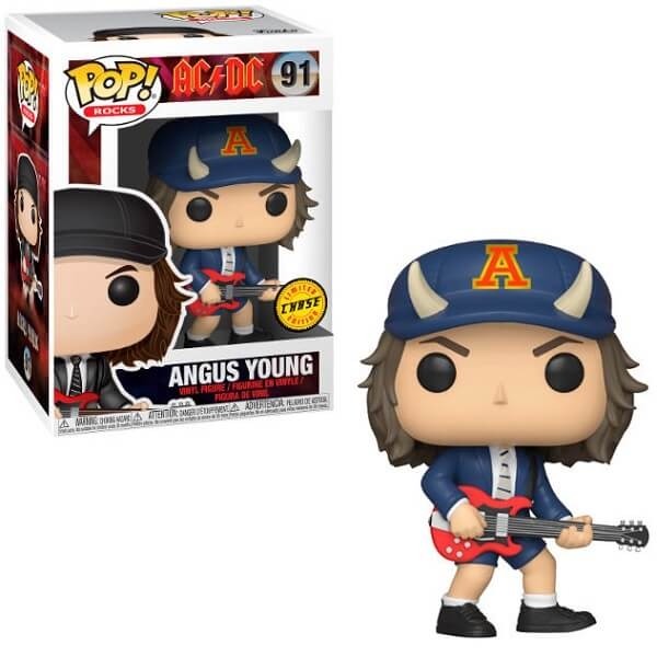 Funko POP Bundle of 2: Angus Young (AC/DC) & Chase 91 