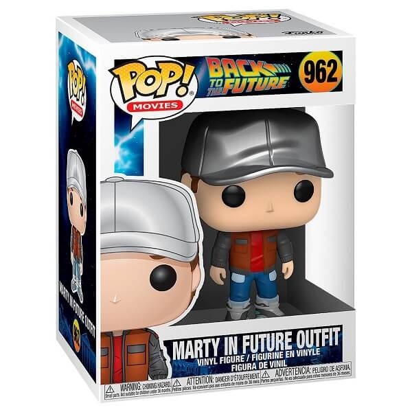 Funko POP Movies Back to the Future - Marty in Future Outfit 962 Vinyl Figure