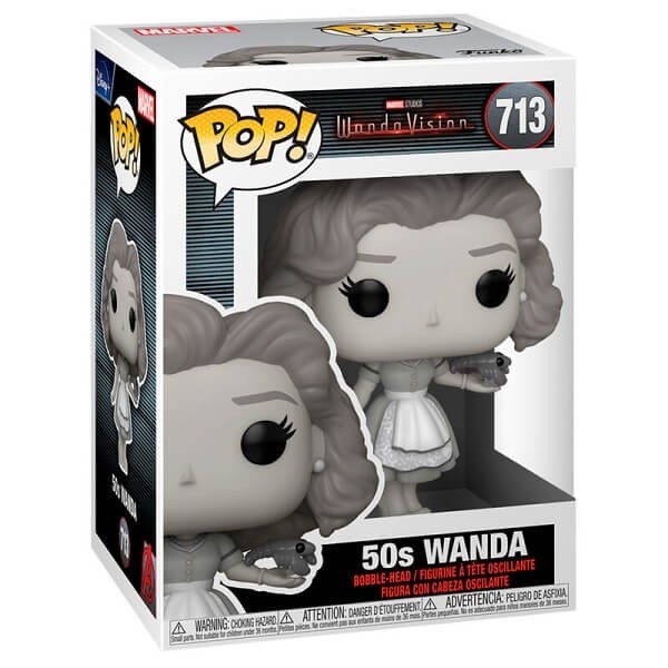 Funko POP Marvel WandaVision - 50s Wanda 713 Vinyl Figure