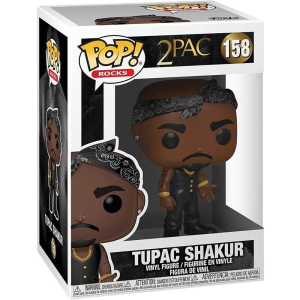 Funko POP Rocks 2pac - Tupac Shakur 158 Vinyl Figure