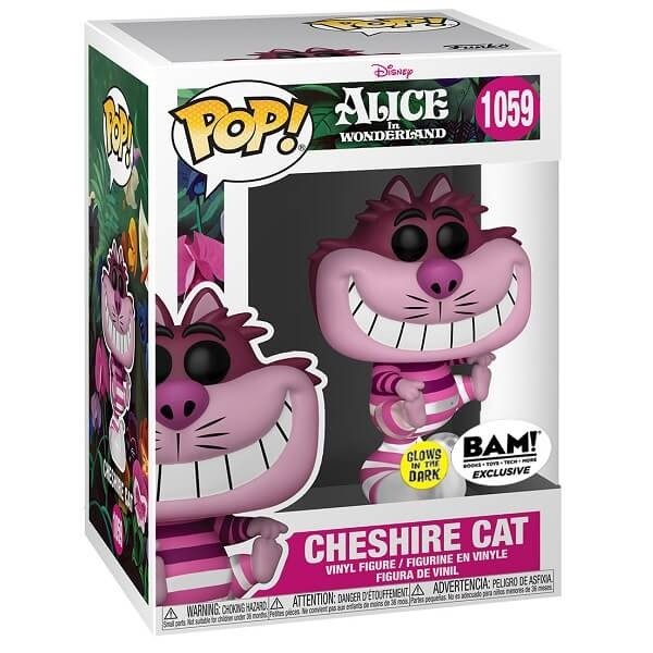 Funko POP Alice in Wonderland 70th Anniversary - Cheshire Cat 1059 Vinyl Figure GiTD Exclusive 