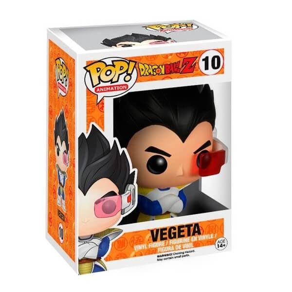 Funko POP Animation Dragon Ball Z - Vegeta 10 Vinyl Figure