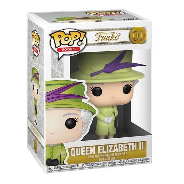 Funko POP Royals - Queen Elizabeth II 01 Vinyl Figure