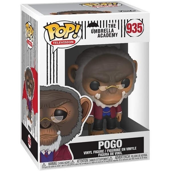Funko POP Television The Umbrella Academy - Pogo 935 Vinyl Figure (