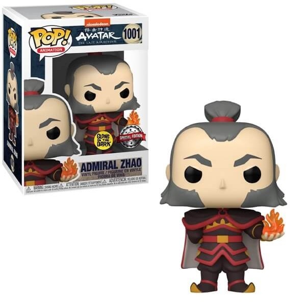 Funko POP Animation Avatar The Last Airbender - Admiral Zhao 1001 Vinyl Figure GITD Exclusive
