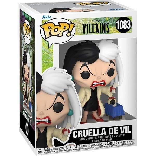 Funko POP Disney Villains - Cruella de Vil 1083 Vinyl Figure 
