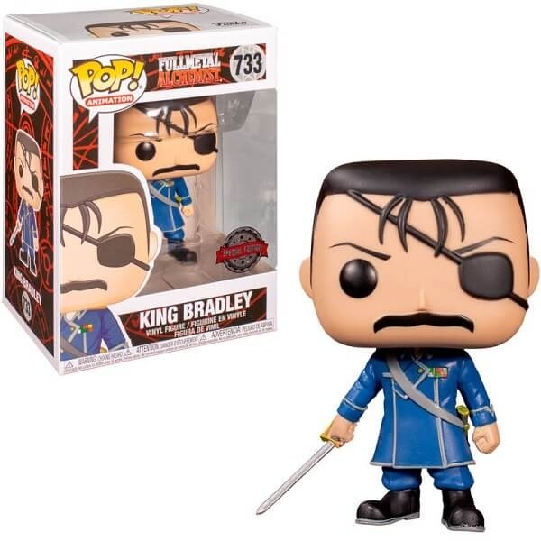 Funko POP Animation Fullmetal Alchemist - King Bradley 733 Vinyl Figure Exclusive