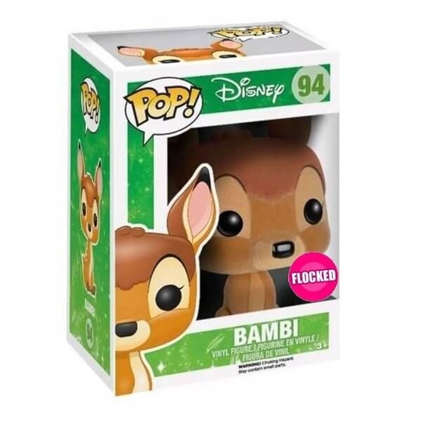 Funko POP Disney Bambi - Bambi 94 Vinyl Figure Flocked Exclusive