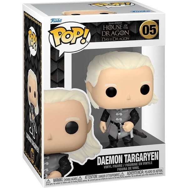 Funko POP Television House of the Dragon - Daemon Targaryen 05 Vinyl Figure 