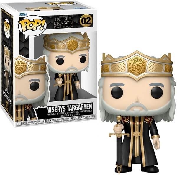 Funko POP Television House of the Dragon - Viserys Targaryen 02 Vinyl Figure