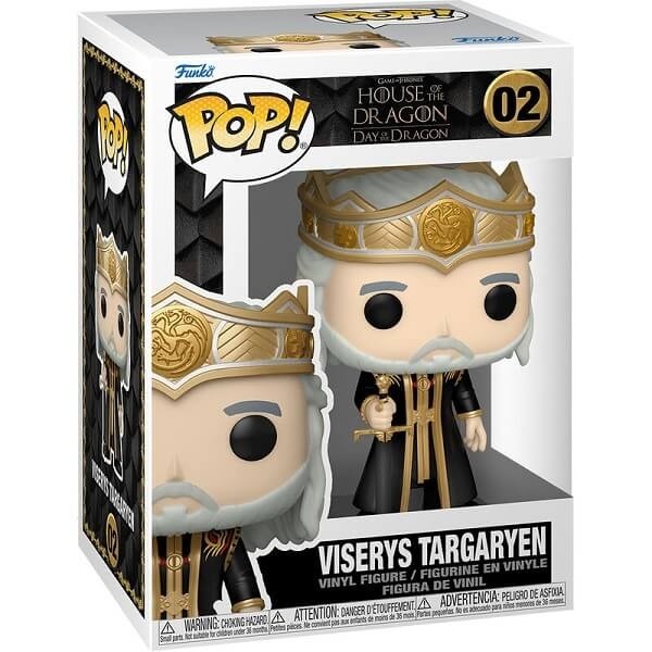 Funko POP Television House of the Dragon - Viserys Targaryen 02 Vinyl Figure