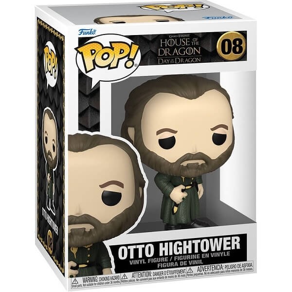 Funko POP Television House of the Dragon - Otto Hightower 08 Vinyl Figure 
