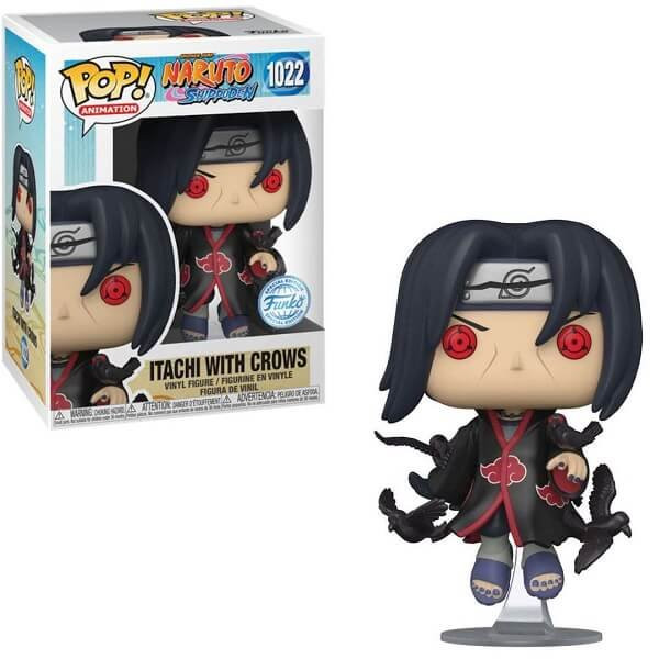 Funko POP Animation Naruto Shippuden - Itachi With Crows 1022 Vinyl Figure Exclusive