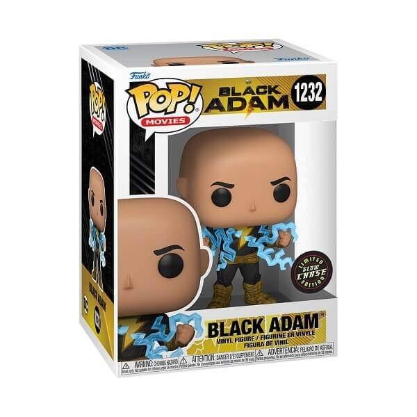 Funko POP Movies Black Adam - Black Adam 1231 Vinyl Figure GITD Chase
