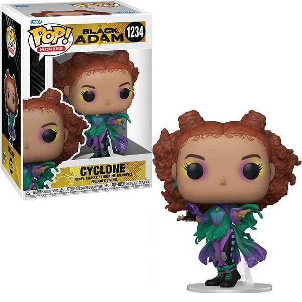 Funko POP Movies Black Adam - Cyclone 1234 Vinyl Figure