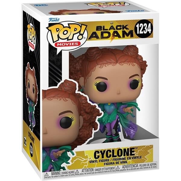 Funko POP Movies Black Adam - Cyclone 1234 Vinyl Figure