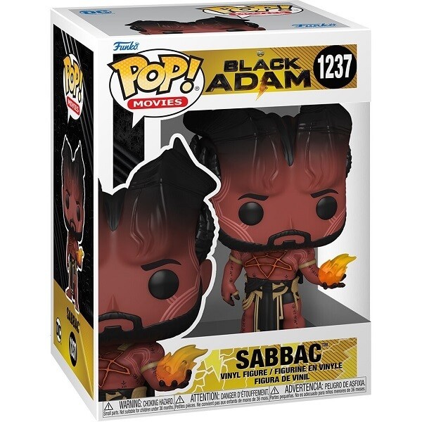 Funko POP Movies Black Adam - Sabbac 1237 Vinyl Figure 