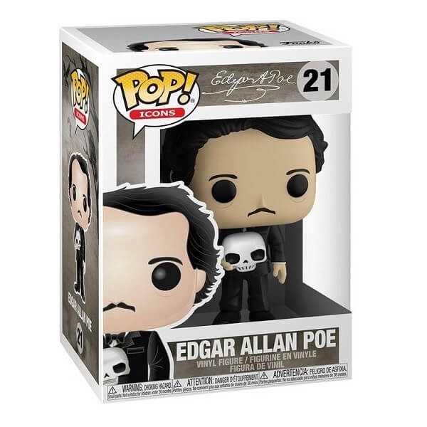 Funko POP Icons - Edgar Allan Poe 21 Vinyl Figure