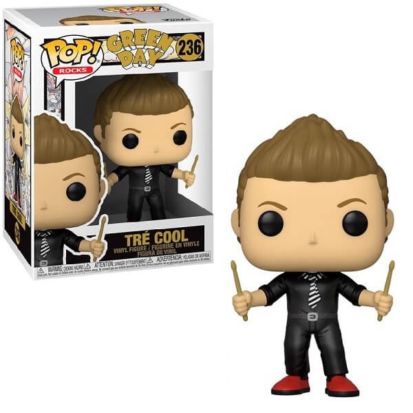 Funko POP Rocks Green Day - Tre Cool 236 Vinyl Figure