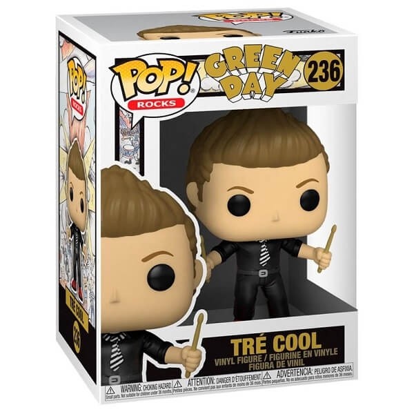 Funko POP Rocks Green Day - Tre Cool 236 Vinyl Figure