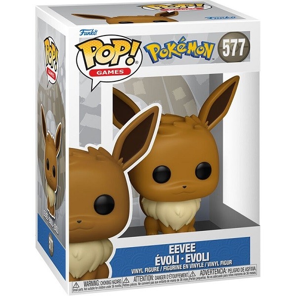 Funko POP Games Pokemon - Eevee 577 Vinyl Figure 
