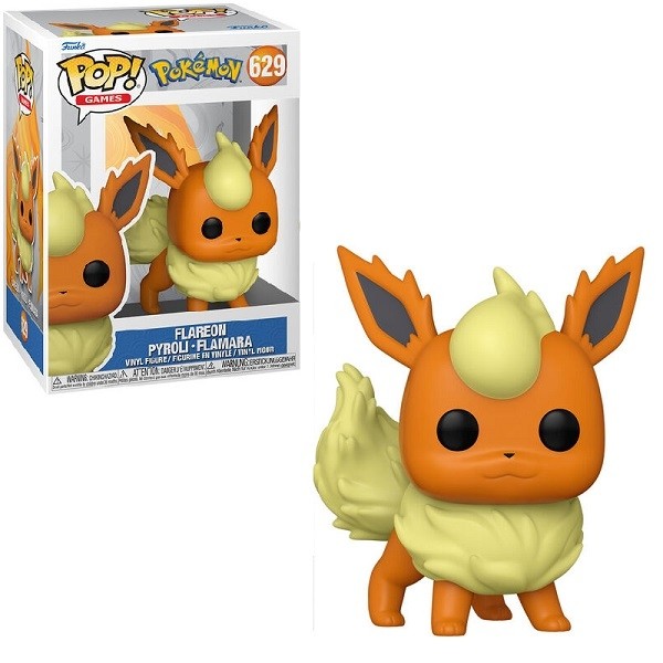 Funko POP Games Pokemon - Flareon 629 Vinyl Figure