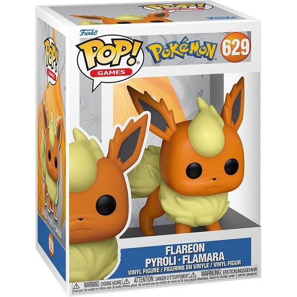 Funko POP Games Pokemon - Flareon 629 Vinyl Figure