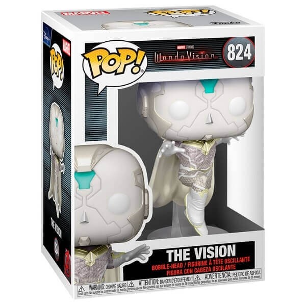 Funko POP Marvel WandaVision - The Vision 824 Bobble-Head