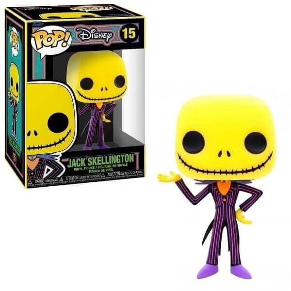 Funko POP Disney Nightmare Before Christmas - Jack Skellington (Black Light) 15 Vinyl Figure