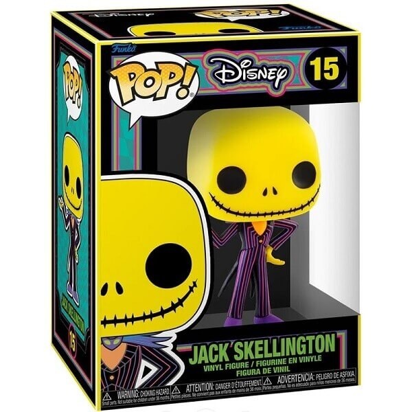 Funko POP Disney Nightmare Before Christmas - Jack Skellington (Black Light) 15 Vinyl Figure