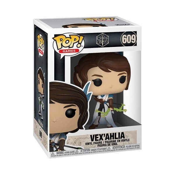 Funko POP Games Critical Role Vex'ahlia 609 Vinyl Figure